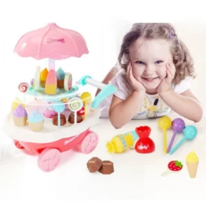 Mini-Ice-Cream-Cart-Toys-Kids-Game-Candy-Toy