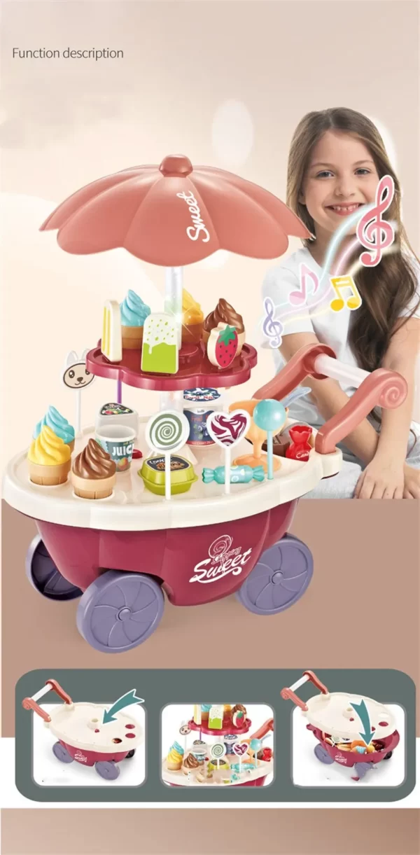 Mini-Ice-Cream-Cart-Toys-Kids-Game-Candy-Toy