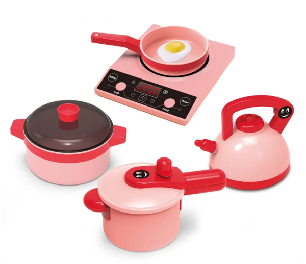 Set de Cocina Educativa para Niñas - Juego de Cocina Doméstica de Simulación con 36 Piezas - Edición 2023