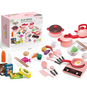 Set de Cocina Educativa para Niñas - Juego de Cocina Doméstica de Simulación con 36 Piezas - Edición 2023